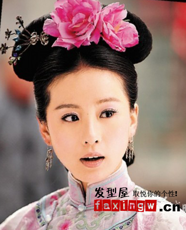 熱播《步步驚心》女主角劉詩詩清秀甜美髮型