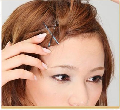 中短髮怎么扎美女達人親手示範