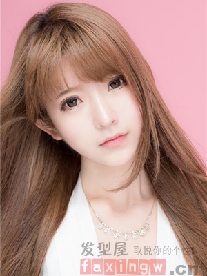 韓式圓臉可愛髮型圖片  甜美髮型臉蛋輕鬆瘦