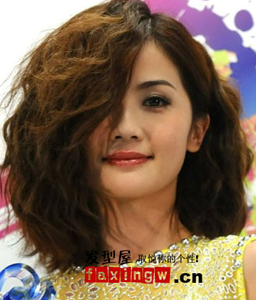 明星示範2012年百變劉海髮型