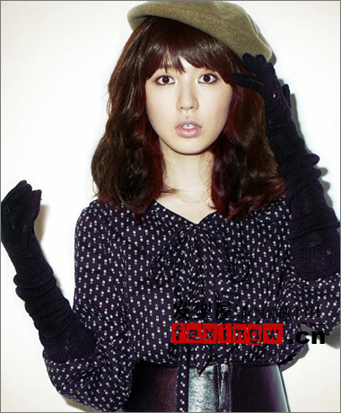 2012韓國女明星流行髮型圖片 韓式蛋卷頭髮型設計圖片