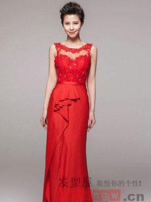 最新新娘晚禮服髮型 美麗又靈動
