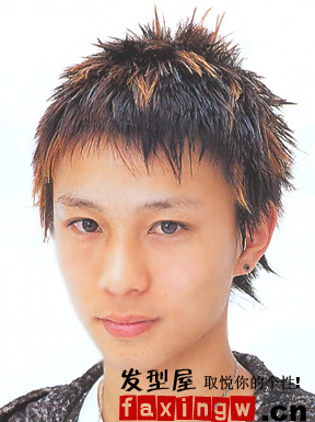 2010年流行酷帥男生短髮髮型
