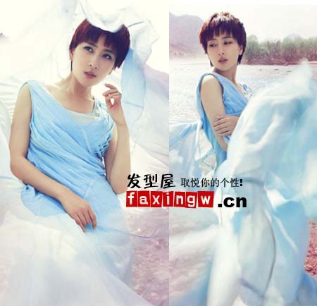 2012年夏天流行女明星短髮髮型