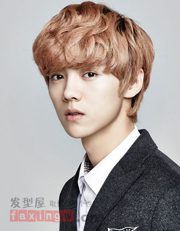 EXO鹿晗髮型圖片  演繹男生小清新髮型 