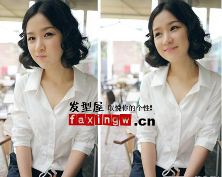 2012年最新韓式短捲髮完美提升異性緣
