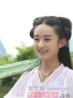 花千骨的髮型圖片