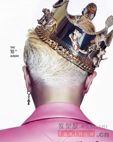 羅志祥新專輯《獅子吼》造型曝光 金髮盡顯王者風範