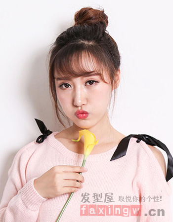 韓國甜美髮型圖片欣賞 清新可愛少女風