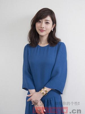 石原里美示範居家髮型diy 日系的時尚純美