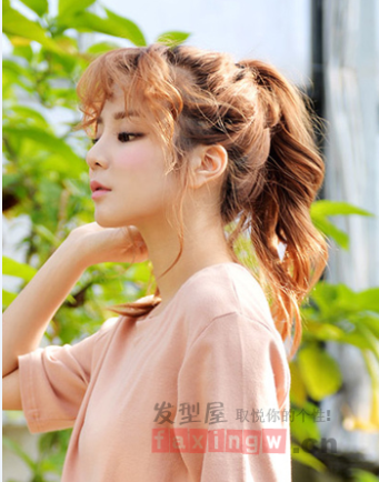 韓國女生潮流染髮  發色炫目更養眼