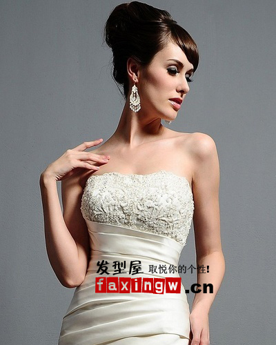 2012流行新娘髮型圖片 準新娘可以好看美麗