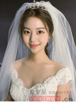 韓式新娘髮型 因你而美