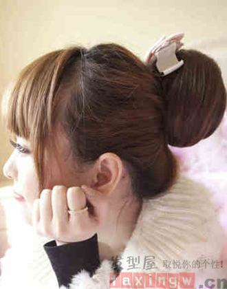 新款韓式花苞頭髮型推薦 彰顯時尚甜美氣質