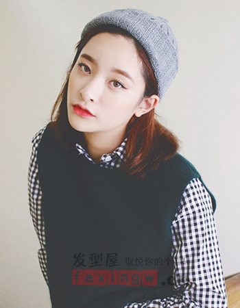 韓國女生親身示範  帽子與髮型的時髦巧搭