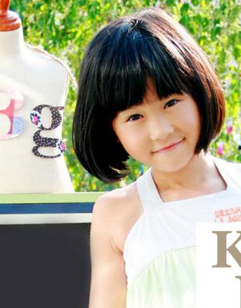 孩子扎頭髮簡單的圖片大全