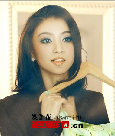 《甄嬛傳》眉莊扮演者斕曦戲外都市區女性髮型欣賞