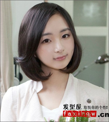 2012人氣女學生短髮髮型圖片 清新時尚學院風