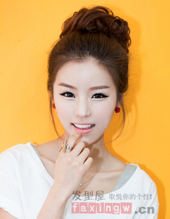 韓式最新修顏瘦臉髮型   甜美活潑顯陽光個性