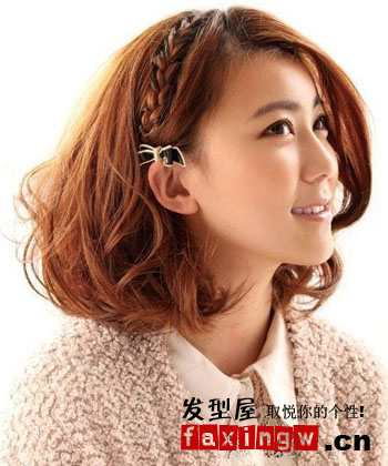 2013春季女人味髮型扎法