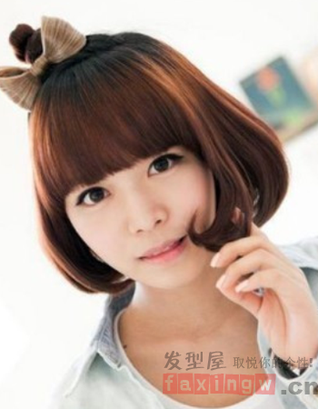 最新韓式女生髮型圖片    時尚發色添氣質