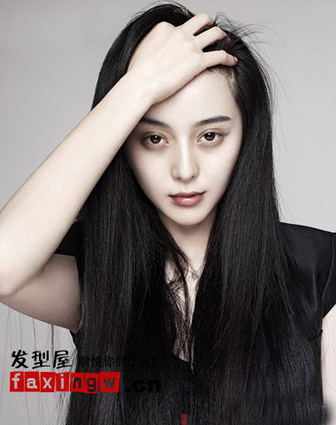 完美女人范冰冰長發髮型 魅惑迷人