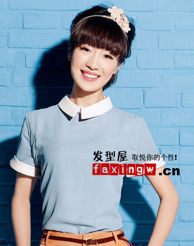《那金花和她的女婿》馬曉燦可愛蘑菇頭髮型