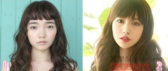 中長發空氣燙髮型圖片 中長發空氣燙髮型圖片