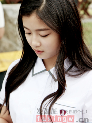 韓國流行高中女生髮型  校花范兒髮型清純養眼