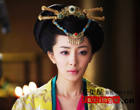 《唐宮美人天下》劇中美人古裝髮型圖片欣賞