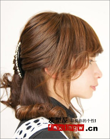 完美中捲髮DIY 簡單打造韓系美人