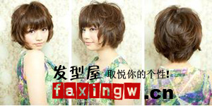 五款款清涼日系女生短髮造型