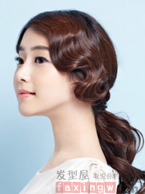韓式扎頭髮髮型 清新減齡更可人