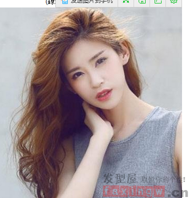 韓式空氣燙長發髮型圖片 韓式空氣燙長發髮型圖片