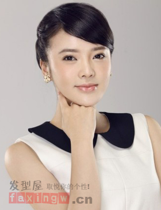 陳思誠新歡張璇甜美髮型圖片 清純不輸佟麗婭
