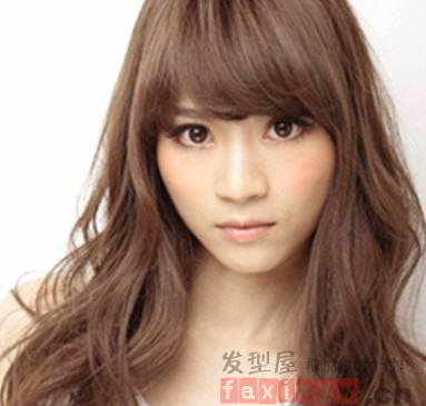 長發空氣燙髮髮型圖片 長發空氣燙髮髮型圖片