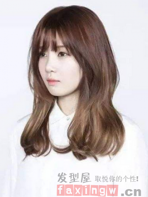 韓式圓臉女生髮型設計 時尚甜美顯氣質