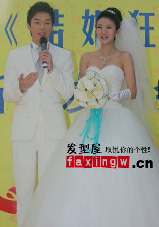 李承鉉與安以軒在京“結婚”髮型圖片曝光