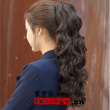 馬尾怎么紮好看   春季清新無造作感馬尾辮
