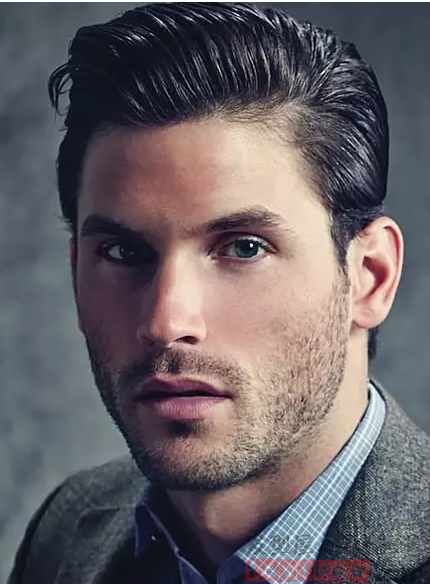 大背頭潮男髮型教程圖 大背頭潮男髮型教程圖