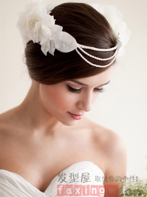 2015最新優雅新娘髮型設計 準新娘婚禮首選