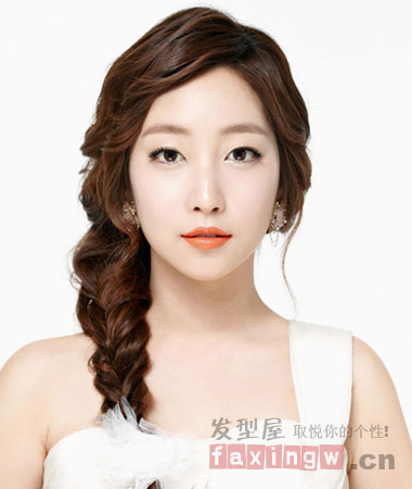 2013最新韓式新娘髮型 打造夏日清新婉約美嬌娘