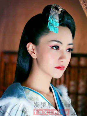 女神楊蓉的古裝驚艷髮型圖片精選