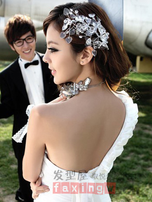2014浪漫新娘髮型盤點  唯美氣質化身公主新娘