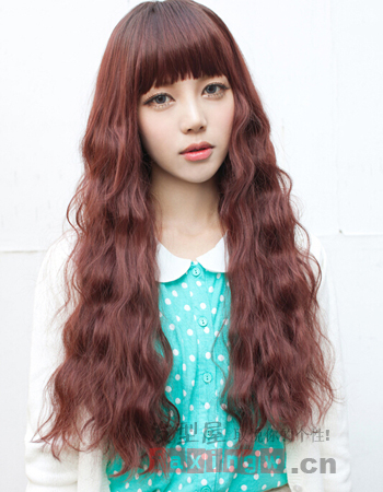 9款韓式長捲髮 打造秋冬美髮型