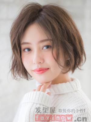 流行的女生燙髮圖片欣賞