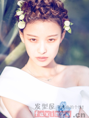 流行美韓式新娘髮型設計  給春季婚禮一點小清新