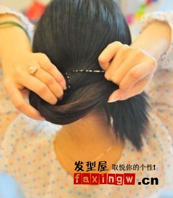 優雅韓式盤發diy 打造氣質女生