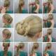 超美麗兒童辮子花苞頭編髮教程圖