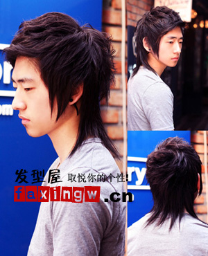 夏日男生正流行燙髮韓式紋理燙髮型